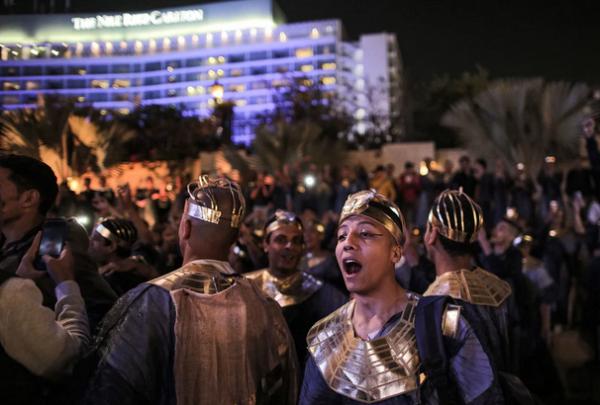 رژه مومیایی های فراعنه مصر در خیابان های قاهره,مصر