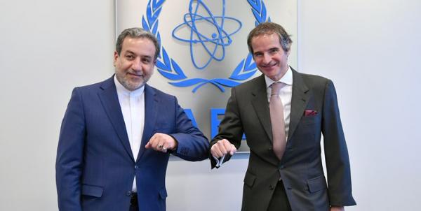 عباس عراقچی و رافائل گروسی,معاون وزیر خارجه و مدیرکل آژانس بین‌المللی انرژی اتمی