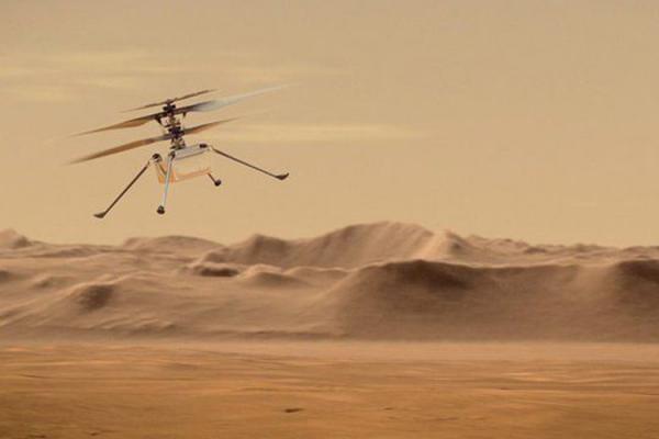 پرواز بالگردی در مریخ توسط ناسا,بالگرد در مریخ