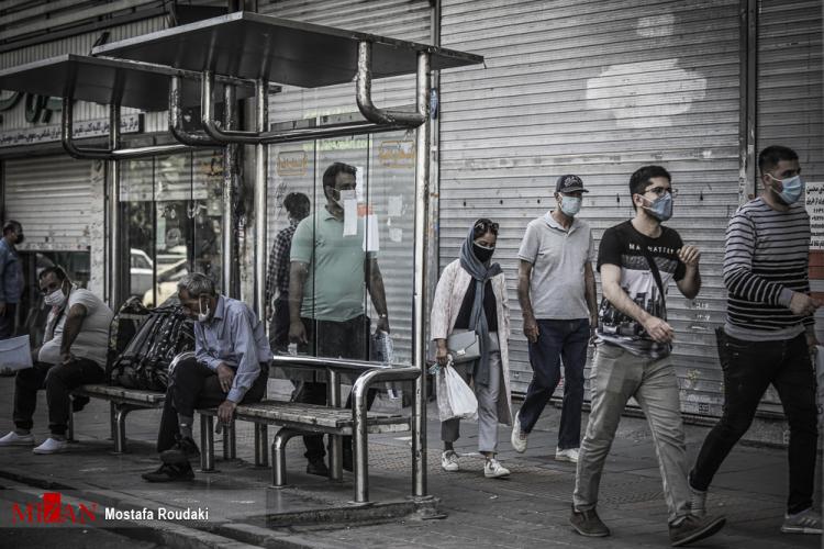 تصاویر تهران به رنگ قرمز کرونایی,عکس های شرایط تهران در وضعیت کرونا,تصاویر مردم تهران در روز کرونایی,تصاویر شرایط شهر تهران در وضعیت قرمز کرونا