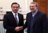 علی لاریجانی در دیدار با وانگ یی,وزیر خارجه چین