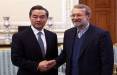 علی لاریجانی در دیدار با وانگ یی,وزیر خارجه چین