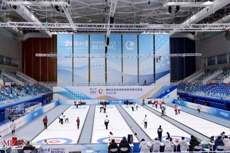 تصاویر آماده سازی برای المپیک زمستانی ۲۰۲۲ در چین,عکس های آماده چین برای المپیک زمستانی ۲۰۲۲,تصاویر مسابقات آزمایشی المپیک ۲۰۲۲