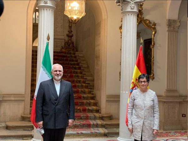 وزیران امور خارجه جمهوری اسلامی ایران و اسپانیا, دیدار ظریف و وزیر خارجه اسپانیا در مادرید