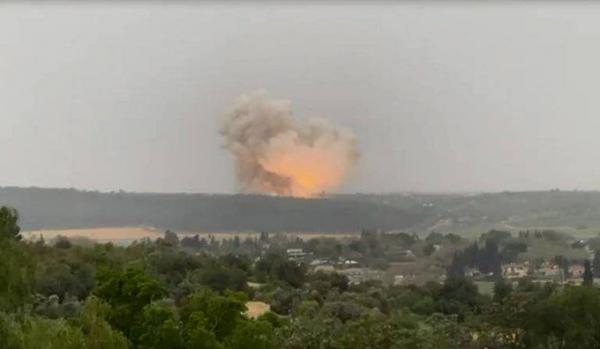 وقوع انفجار مهیب در کارخانه اسلحه‌سازی اسرائیل, وقوع انفجار مهیب در کارخانه ساخت موتور موشک اسرائیل