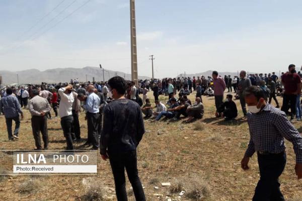 تجمع کشاورزان اصفهان,درگیری در تحمع کشاورزان