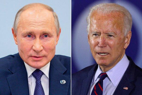 جو بایدن و پوتین,رئیس جمهور آمریکا و روسیه