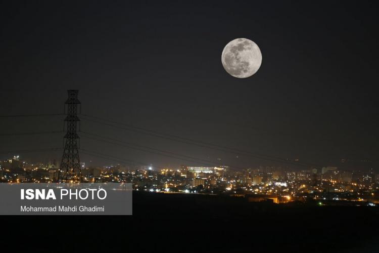 تصاویر اولین ابرماه سال ۲۰۲۱ در سراسر جهان,عکس های ابرماه در ایران,تصاویر ابرماه در تهران
