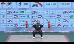 فیلم/ مهار وزنه 121 کیلویی توسط فاطمه یوسفی در مسابقات وزنه برداری قهرمانی آسیا 