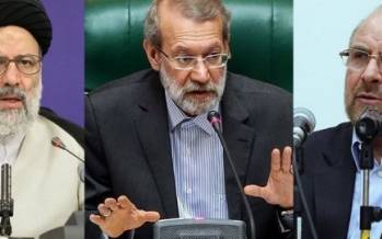 کنایه علی لاریجانی به رئیسی و قالیباف: حوزه اقتصاد نه پادگان است نه دادگاه علی لاریجانی در انتخابات 1400,اخبار انتخابات 1400