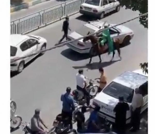 عامل رعب و وحشت در خیابان ارتش اصفهان,بازداشت عامل رعب و وحشت در خیابان ارتش اصفهان