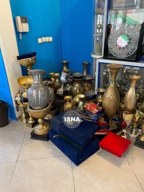 تصویری از جام های استقلال تصویری از جام های استقلال,جامهای باشگاه استقلال