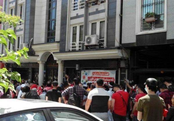 احکام صادره توسط کمیته انضباطی علیع پرسپولیس,تجمع هوادران پرسپولیس