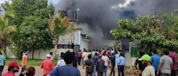 آتش‌سوزی در کارخانه مواد شیمیایی هند,حوادث هند