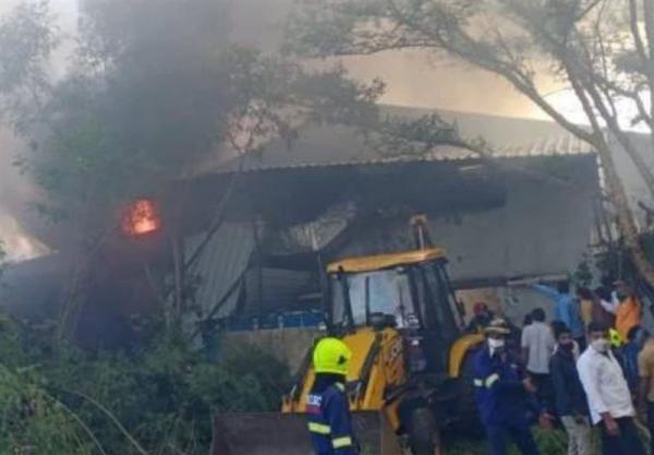 آتش‌سوزی در کارخانه مواد شیمیایی هند,حوادث هند
