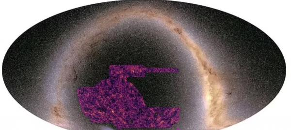 بزرگترین نقشه از ماده تاریک جهان,ماده تاریک