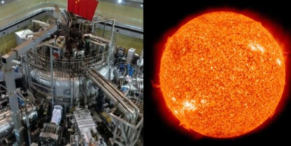 خورشید مصنوعی,دوام خورشید مصنوعی چین در دمای 120 میلیون درجه