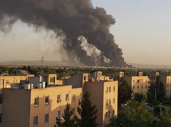 پالایشگاه تهران,آتش سوزی در پالایشگاه تهران