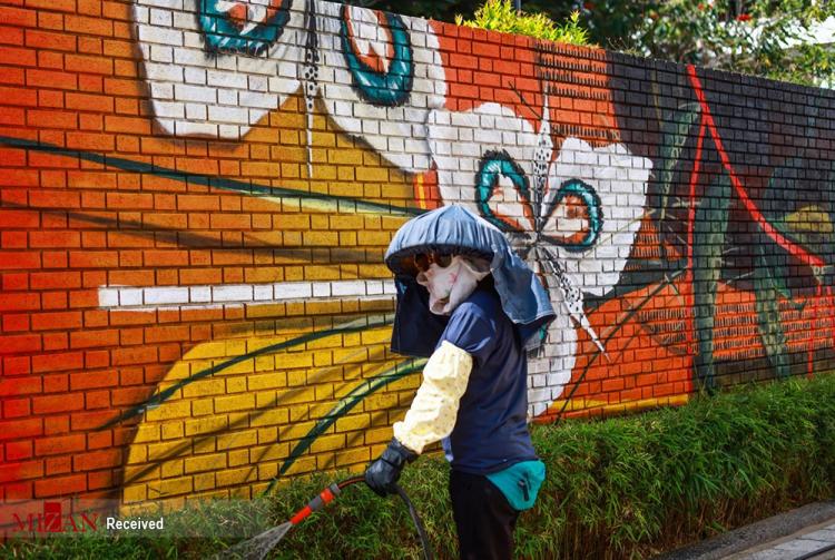 تصاویر جشنواره هنر‌های خیابانی هنگ کنگ‎,عکس های جشنواره هنر‌های خیابانی در هنگ کنگ‎,تصاویر گرافیتی ها در هنگ کنگ