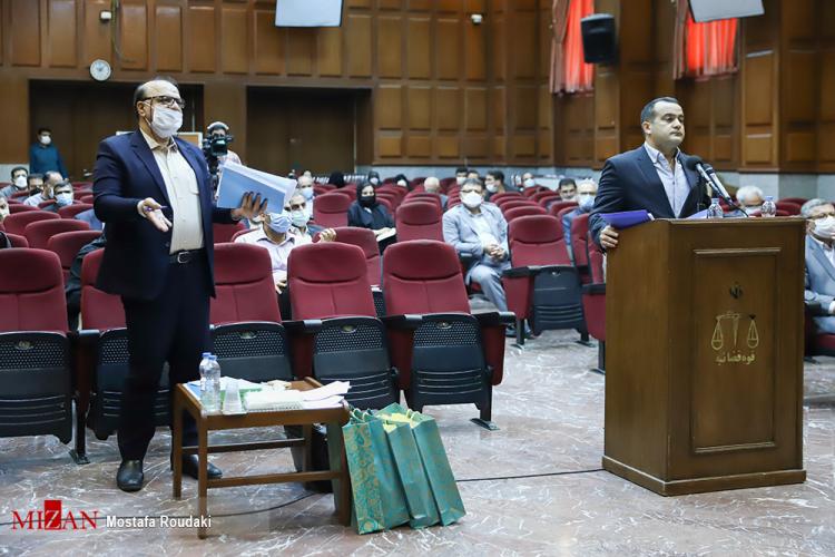 تصاویر جلسه دادگاه رسیدگی به اتهامات حسن رعیت,عکس های دادگاه حسن رعیت,تصاویر دادگاه حسن میرکاظمی