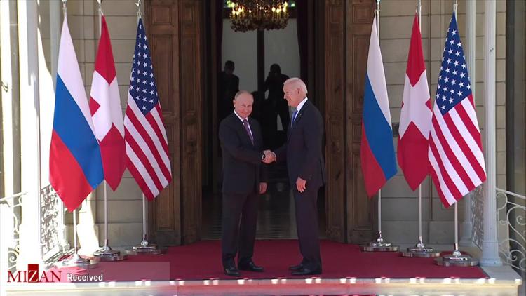 تصاویر دیدار پوتین و بایدن در ژنو,عکس های دیدار پوتین و بایدن,تصاویر دیدار رئیس جمهور آمریکا و روسیه