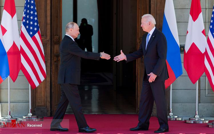 تصاویر دیدار پوتین و بایدن در ژنو,عکس های دیدار پوتین و بایدن,تصاویر دیدار رئیس جمهور آمریکا و روسیه