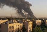 پالایشگاه تهران,آتش سوزی در پالایشگاه تهران