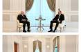 دیدار ظریف با رئیس‌جمهور آذربایجان,عکس دیدار ظریف با رئیس‌جمهور آذربایجان