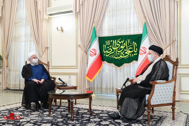 تصاویر دیدار روحانی با سید ابراهیم رئیسی تصاویر دیدار روحانی با سید ابراهیم رئیسی,عکس های دیدار روحانی و رئیسی,تصاویر دیدار رئیس جمهور با رئیسی