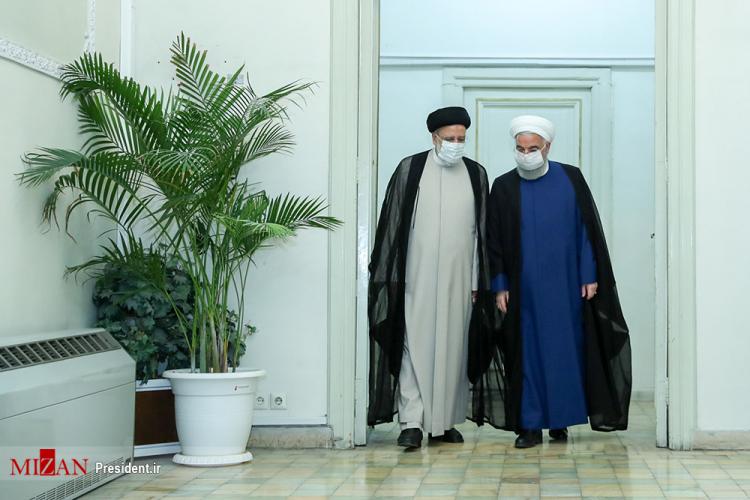 تصاویر دیدار روحانی با سید ابراهیم رئیسی تصاویر دیدار روحانی با سید ابراهیم رئیسی,عکس های دیدار روحانی و رئیسی,تصاویر دیدار رئیس جمهور با رئیسی