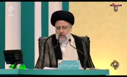 فیلم/ رئیسی: دوباره بحث مدرک شد؛ مدرک من معادل نیست