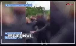 فیلم/ سیلی خوردن «امانوئل مکرون» رئیس جمهور فرانسه در ملا عام