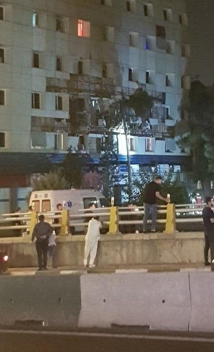 انفجار در شهران تهران,توضیح درباره صدای انفجار در یک ساختمان در شهران