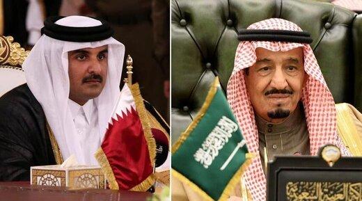 شاه عربستان سعودی و ولی‌عهد عربستان,«تمیم بن حمد» امیر قطر