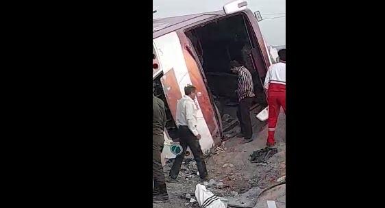 وضعیت مجروحان و مصدومان تصادف اتوبوس,تصادف اتوبوس با پراید