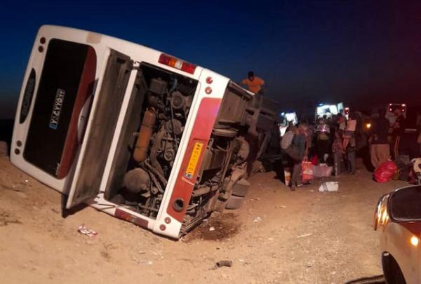 وضعیت مجروحان و مصدومان تصادف اتوبوس,تصادف اتوبوس با پراید