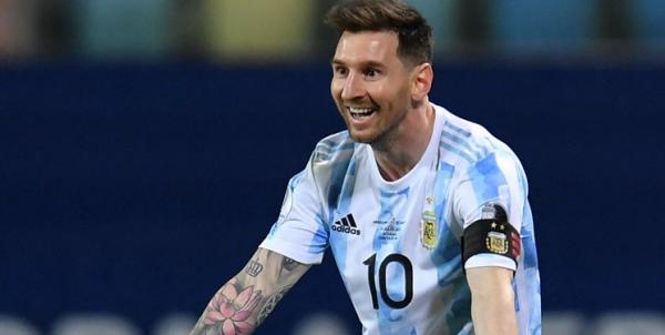 یک چهارم نهایی کوپا آمریکا 2021,خوشحالی پسران مسی