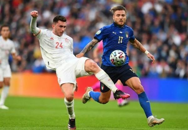 دیدار تیم ملی ایتالیا و اسپانیا,نیمه نهایی یورو 2020