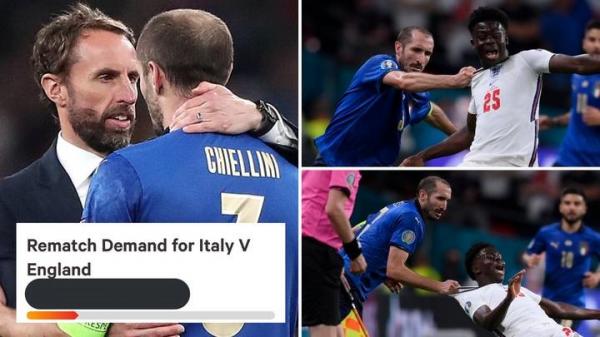 دیدار تیم ملی انگلیس و ایتالیا,فینال یورو 2020