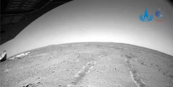مریخ,تصاویر جدید از مریخ نورد چینی