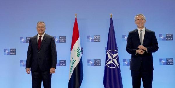 الکاظمی و دبیرکل ناتو,نخست وزیر عراق