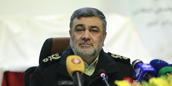 سردار حسین اشتری,فرمانده نیروی انتظامی