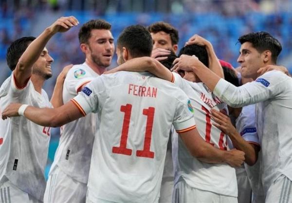 دیدار تیم ملی اسپانیا و سوئیس,یورو 2020