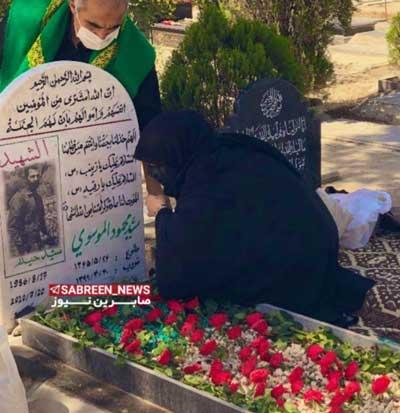 محمود موسوی مجد,دفن محمود موسوی مجد به عنوان شهید