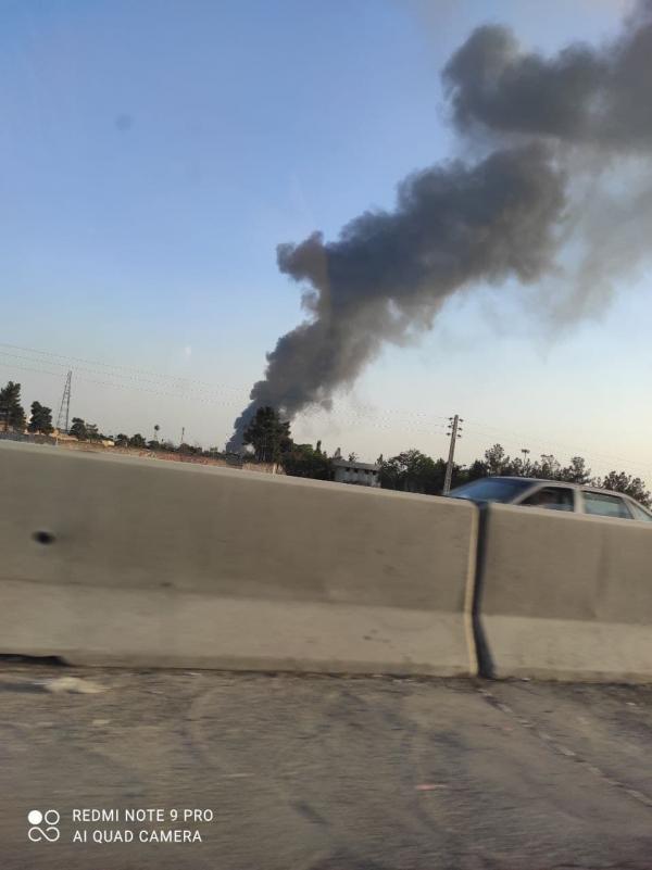 آتش‌سوزی گسترده در محدوده جاده مخصوص,آتش سوزی در تهران