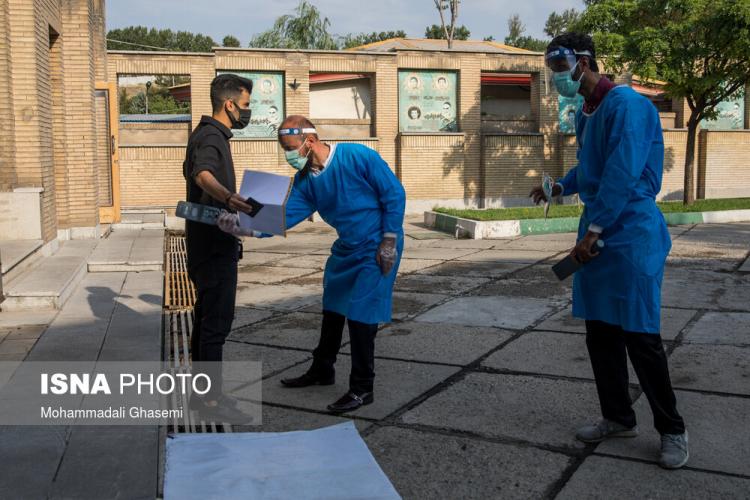 تصاویر کنکور 1400 در سراسر کشور,عکس های کنکور 1400,تصاویری از کنکور 1400 در اصفهان