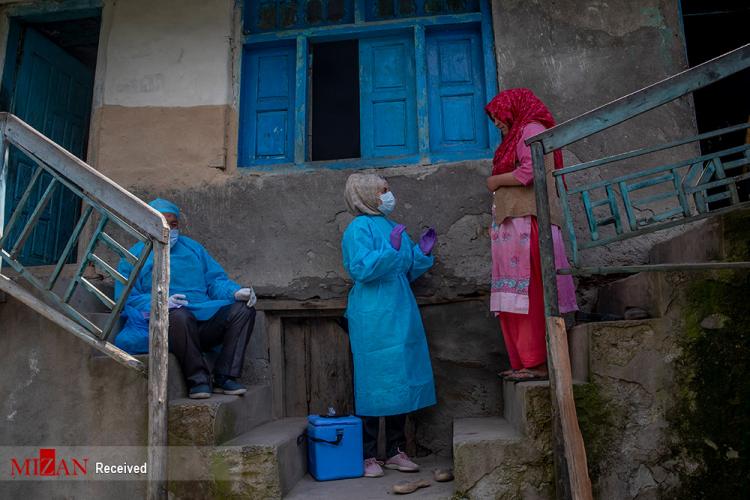 تصاویر واکسیناسیون عشایر کشمیر,عکس های تزریق واکسن به عشایر,تصاویر واکسن زد نبه عشایر در کشمیر