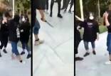 بازداشت هلیا,درگیری چند دختر نوجوان در پارکی در اصفهان