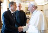 آنتونی بلینکن وزیر امور خارجه آمریکا و پاپ,دیدار آنتونی بلینکن وزیر امور خارجه آمریکا و پاپ