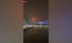 فیلم/ انفجار در بندر 'جبل علی' دبی